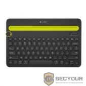 920-006368 Logitech Multi-Device Keyboard K480 Black Bluetooth 