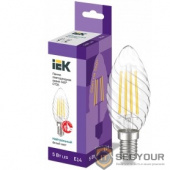 Iek LLF-CT35-5-230-40-E14-CL Лампа LED CT35 свеча вит. 5Вт 230В 4000К E14 серия 360° 