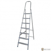 FIT РОС Лестница-стремянка алюминиевая, 7 ступеней, вес 5,4 кг [65345]