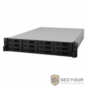Synology SA3400 Сетевое хранилище Rack 2U, 8C2, 1GhzCPU, 16Gb (128), RAID0,1,10,5,6, up to12HP HDDs SATA, SAS (3,5' 2,5') up to 180 (7xRX2417sas or 7xRX1217sas), 2xUSB, 4GE+2x10GE (RJ-45), 2Expslot