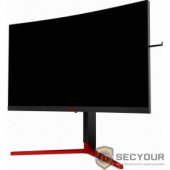LCD AOC 27&quot; AGON AG273QCG Black-Red {TN Curved GSync 2560x1440@165Hz 1ms 170/160 400cd 1000:1 72%NTSC Frameless HDMI DisplayPort USB3.0x4 AudioOut 2Wx2 DTS }