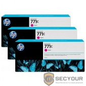 HP B6Y33A Тройная упаковка картриджей, Magenta {DJ Z6200 (775ml)}