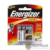 Energizer  Max, LR03/E92 (AAA), alkaline, FSB 4 шт. [7638900411423]