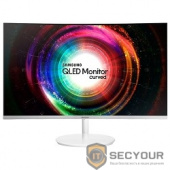 LCD Samsung 31.5&quot; C32H711QEI белый/Серый металлик {VA LED 2560x1440 4ms 60 Гц 16:9 3000:1 300cd 178гр/178гр HDMI miniDisplayPort}