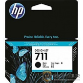 HP CZ129A Картридж №711, Black  {Designjet T120/T520, Black (38ml)}