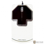 SolarBox X07 Black USB Travel Optical Mouse, 1000DPI, прозрачный корпус с LED-подсветкой