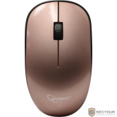 Gembird MUSW-111-RG {Мышь беспроводная, розовое золото, 2кн.+колесо-кнопка, 1200DPI, 2.4ГГц}