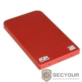 AgeStar SUB2O1 (RED) Внешний корпус 2,5&quot; SATA AgeStar SUB2O1 (RED) USB2.0, алюминий, красный (04513)