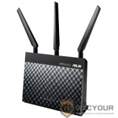 ASUS DSL-AC68U гигабитная Wi-Fi ADSL точка доступа, 802.11a/b/g/n/ac, 1900 Мбит/с, маршрутизатор, коммутатор 4xLAN, принт-сервер