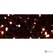Neon-night 305-172 Гирлянда Нить 10м, постоянное свечение, черный ПВХ, 230В, цвет: Красный