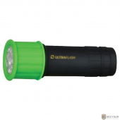 Ultraflash LED15001-C (фонарь 3XR03 светофор,  зеленый с черным, 9 LED, пластик, блистер)