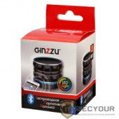 Ginzzu GM-880B (3Вт, 100Гц-20КГц, 300мАч, AUX, microSD, USB-flash, FM-радио, светодиодная подсветка музыкального сопровождения, цвет: черный) 
