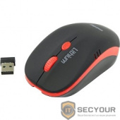 Мышь беспроводная с зарядкой от USB Smartbuy ONE 344CAG черно-красная [SBM-344CAG-KR]