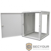 ЦМО Шкаф телекоммуникационный настенный разборный 12U (600х650), съемные стенки, дверь металл (ШРН-М-12.650.1) (1 коробка) 