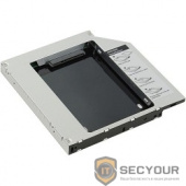 AgeStar SSMR2S Сменный бокс для HDD/SSD  SATA-SATA, металл-пластик, черный, 2.5&quot;