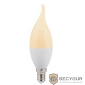 ECOLA C4YG70ELC candle   LED  7,0W 220V E14 золотистая свеча на ветру (композит) 130x37