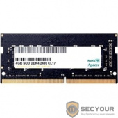 Apacer DDR4 SODIMM 4GB ES.04G2T.KFH PC4-19200, 2400MHz