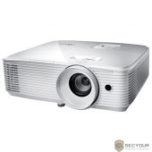Optoma WU334 Проектор {Full 3D;DLP, WUXGA(1920x1200), 3600 ANSI Lm, 20000:1,16:9; TR=1.47:1 - 1.62:1; 2 xHDMI (1.4a 3D support) + MHL; VGAx1; Composite; AudioIN x1; VGA Out; Audio Out 3.5mm; RS232; US