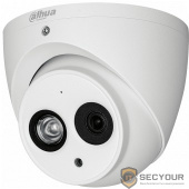 DAHUA DH-HAC-HDW1220EMP-A-0360B Камера видеонаблюдения 3.6-3.6мм цветная корп.:белый