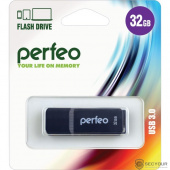 Perfeo USB Drive 32GB C12 Black PF-C12B032 USB3.0