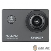 Видеорегистратор Digma FreeDrive Action Full HD черный 1.2Mpix 1080x1920 1080p 140гр. [1030134]