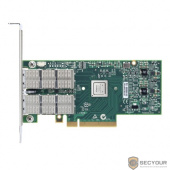 Mellanox MCX354A-FCBT ConnectX®-3 VPI adapter card, dual-port QSFP, FDR IB (56Gb/s) and 40/56GbE, PCIe3.0 x8 8GT/s, tall bracket, RoHS R6