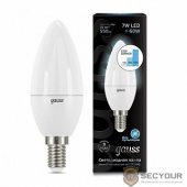 GAUSS 103101207-S Светодиодная лампа LED Свеча E14 7W 550lm 4100К step dimmable 1/10/100 