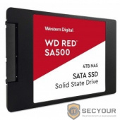 Накопитель твердотельный WD Твердотельный накопитель SSD WD Red™ SA500 NAS 3D NAND WDS400T1R0A 4ТБ 2,5&quot; SATA-III (TLC)