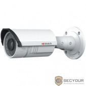 HiWatch DS-I126 Видеокамера IP 2.8-12мм цветная корп.:белый 