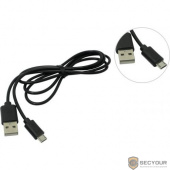 Дата-кабель Smartbuy USB - micro USB, черный, длина 1.0 м, до 1 А (iK-10ch)